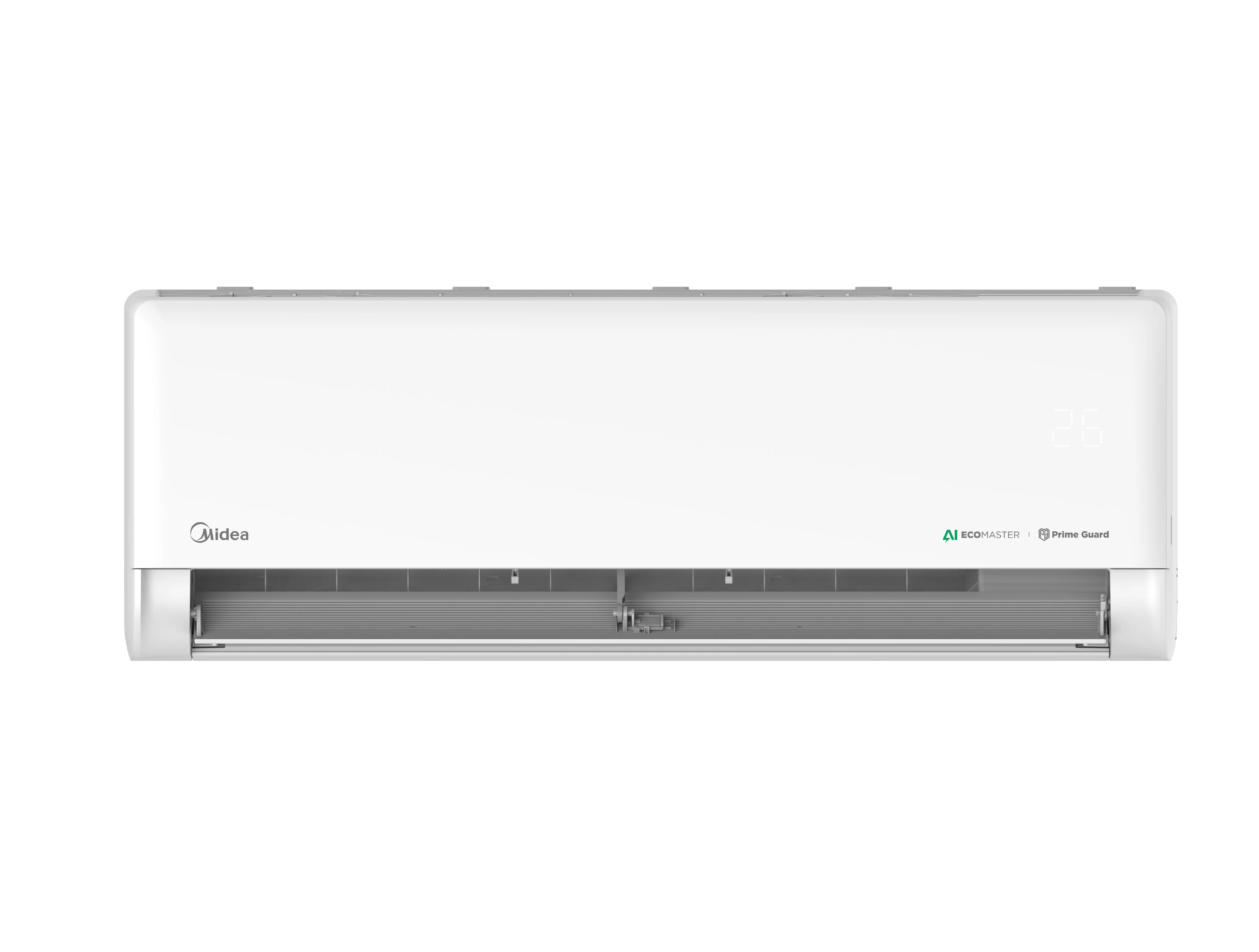 Midea ECO MASTER Split Air Conditioner, 1 Ton, AI-Powered Comfort & Effortless Saving, White